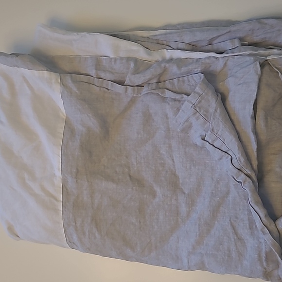 Pottery Barn Linen Crib Skirt - Picture 4 of 5